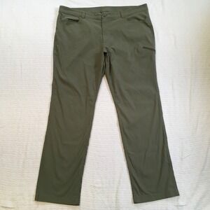 Eddie Bauer Women Olive Green Cargo Outdoor Hiking Pants Size 18